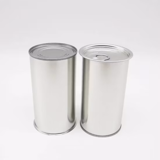 Guangzhou Factory Metal Motor Oil Tin Can Packaging Customized Logo Engine Oil Can Easy Open Cans Cmyk Lubricants Oil Tin Cans