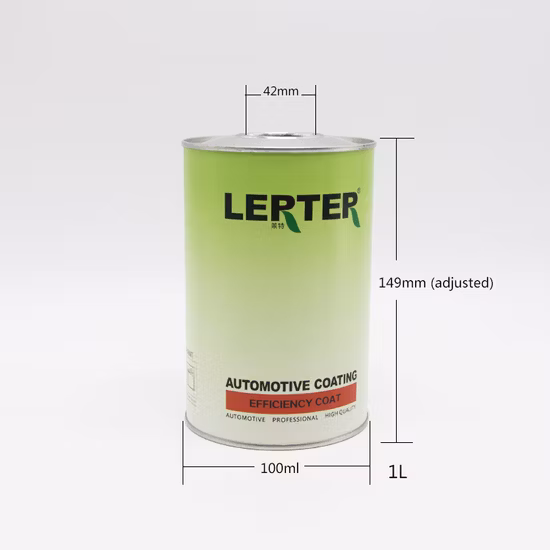 모터 오일용으로 완전히 밀봉된 도매 1 리터 둥근 양철 깡통